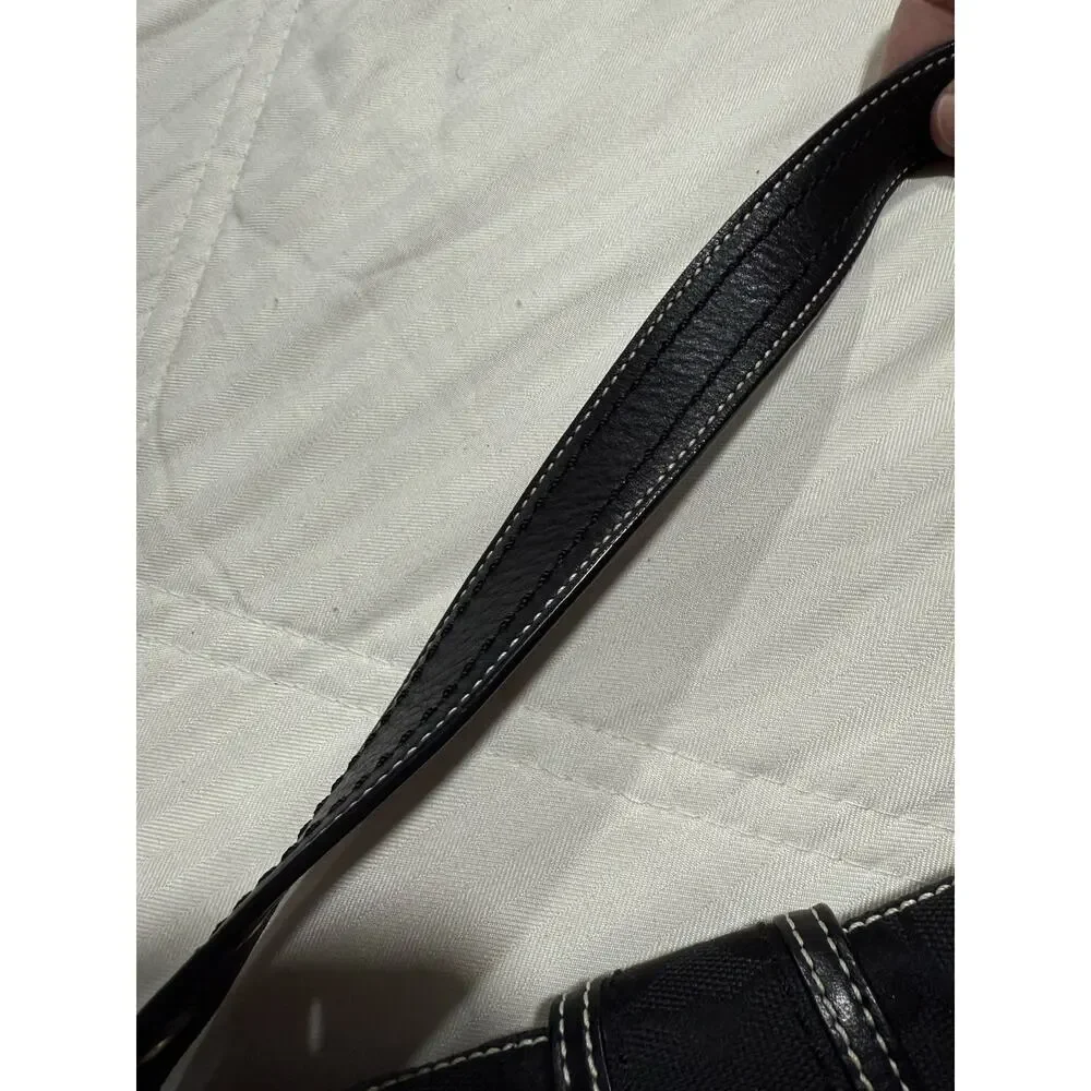VTG Y2K Coach Soho Mini Signature H0651 10296 Black Shoulder Bag Purse Clean
